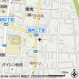 埼玉県三郷市東町196周辺の地図