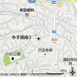 埼玉県所沢市小手指南3丁目21周辺の地図