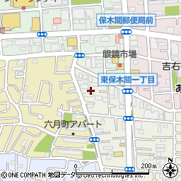 東京都足立区保塚町13周辺の地図