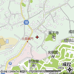 千葉県成田市土屋40周辺の地図
