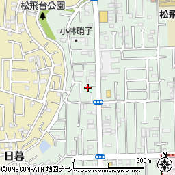 千葉県松戸市松飛台112-17周辺の地図
