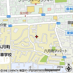 東京都足立区東六月町11-7周辺の地図