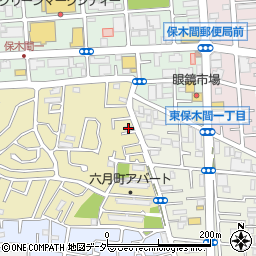 東京都足立区東六月町11-27周辺の地図