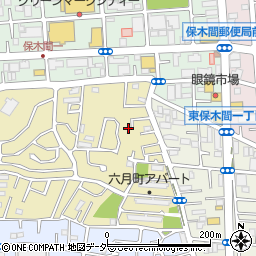 東京都足立区東六月町11-26周辺の地図