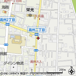 埼玉県三郷市東町201周辺の地図