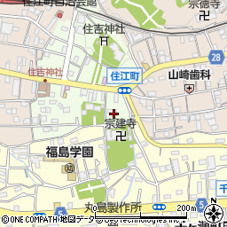 東京都青梅市住江町74周辺の地図