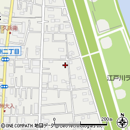 埼玉県三郷市東町232周辺の地図