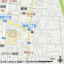 埼玉県三郷市東町197周辺の地図