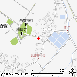千葉県成田市北須賀421周辺の地図