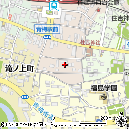 東京都青梅市本町106-3周辺の地図