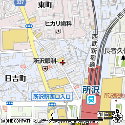 モードオフ　所沢プロペ通り店周辺の地図