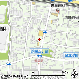 つちや硝子店周辺の地図