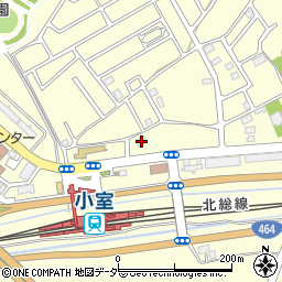 千葉県船橋市小室町1385周辺の地図