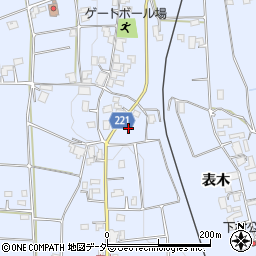 長野県伊那市西春近表木6464周辺の地図