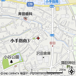 埼玉県所沢市小手指南3丁目20周辺の地図