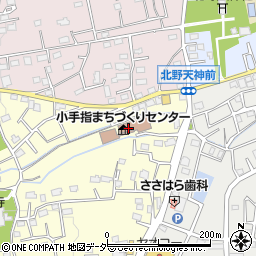 所沢市役所　小手指まちづくりセンター公民館担当周辺の地図