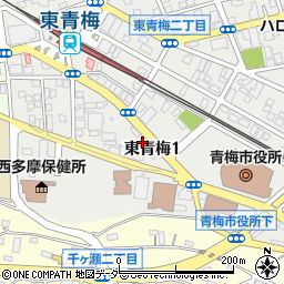 東京税理士会青梅支部周辺の地図