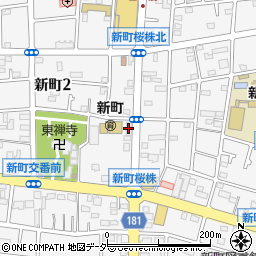 グレース新町周辺の地図