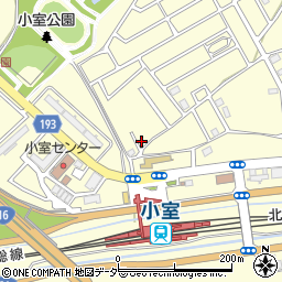 千葉県船橋市小室町1303周辺の地図