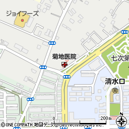 菊地医院周辺の地図