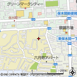 東京都足立区東六月町11-3周辺の地図