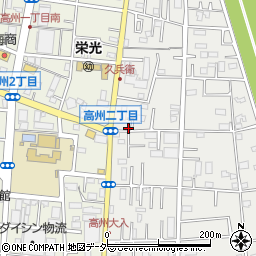 埼玉県三郷市東町175周辺の地図