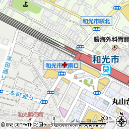 埼玉県和光市本町5-6周辺の地図