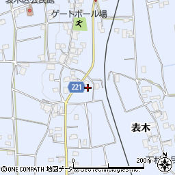 長野県伊那市西春近表木6464-1周辺の地図