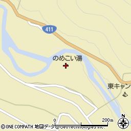 丹波山温泉のめこい湯周辺の地図