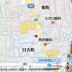 所沢ＦＳビル周辺の地図