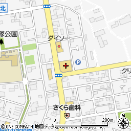 スーパーオザム新町店周辺の地図