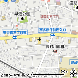 モビリティ東京　青梅東店周辺の地図