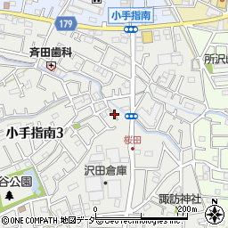 埼玉県所沢市小手指南3丁目19周辺の地図