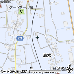長野県伊那市西春近表木6367周辺の地図