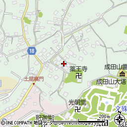 千葉県成田市土屋54周辺の地図