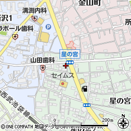 松本生花店周辺の地図