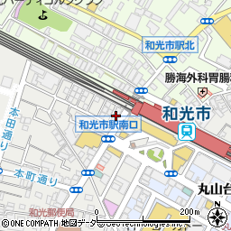 埼玉県和光市本町5-2周辺の地図
