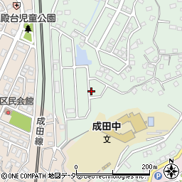 千葉県成田市土屋1993周辺の地図