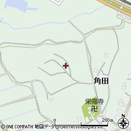 千葉県印西市角田52周辺の地図