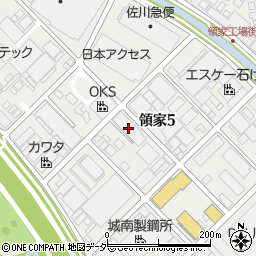 東京化成川口配送センター周辺の地図
