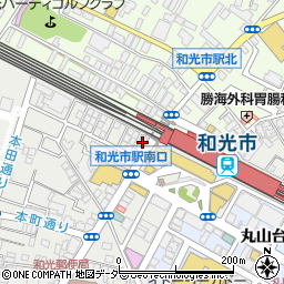 埼玉県和光市本町5-1周辺の地図