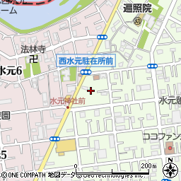 東京都葛飾区水元5丁目1周辺の地図