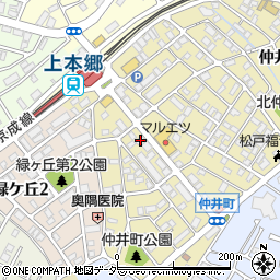 公文式上本郷駅前教室周辺の地図