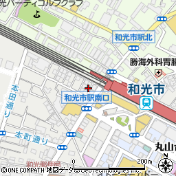 埼玉県和光市本町5-8周辺の地図