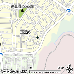 千葉県成田市玉造6丁目28周辺の地図