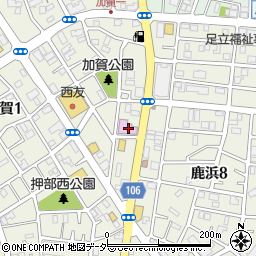 鹿濱會館葬儀社周辺の地図