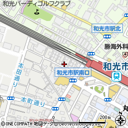 埼玉県和光市本町5-18周辺の地図