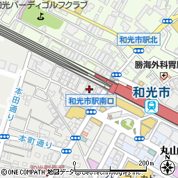 埼玉県和光市本町5-11周辺の地図