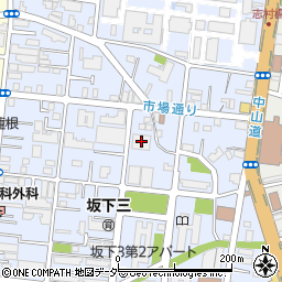 ジャガー青山板橋サービス周辺の地図