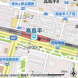 三菱ＵＦＪ銀行高島平駅 ＡＴＭ周辺の地図